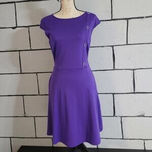 BUNDLE SALE!  NY & Co. Purple Sleeveless Dress Sz M